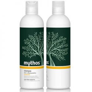 Mythos Shampoo Olive + Wheat Proteins - 300 ml.