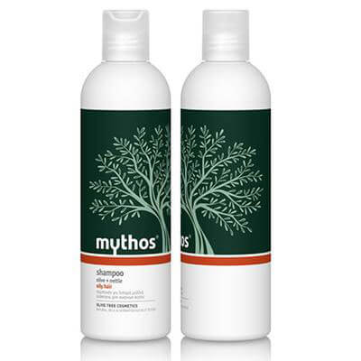 Mythos Shampoo Olive + Nettle Oily - 300 ml.